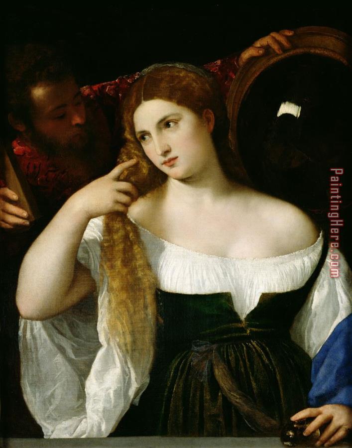 Titian Portrait of a Woman at her Toilet